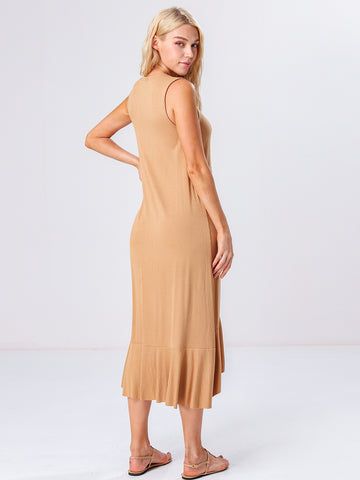 Ribbed Maxi Dress